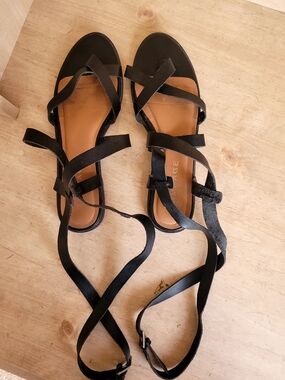 🖤 Rampage Wrap Sandals